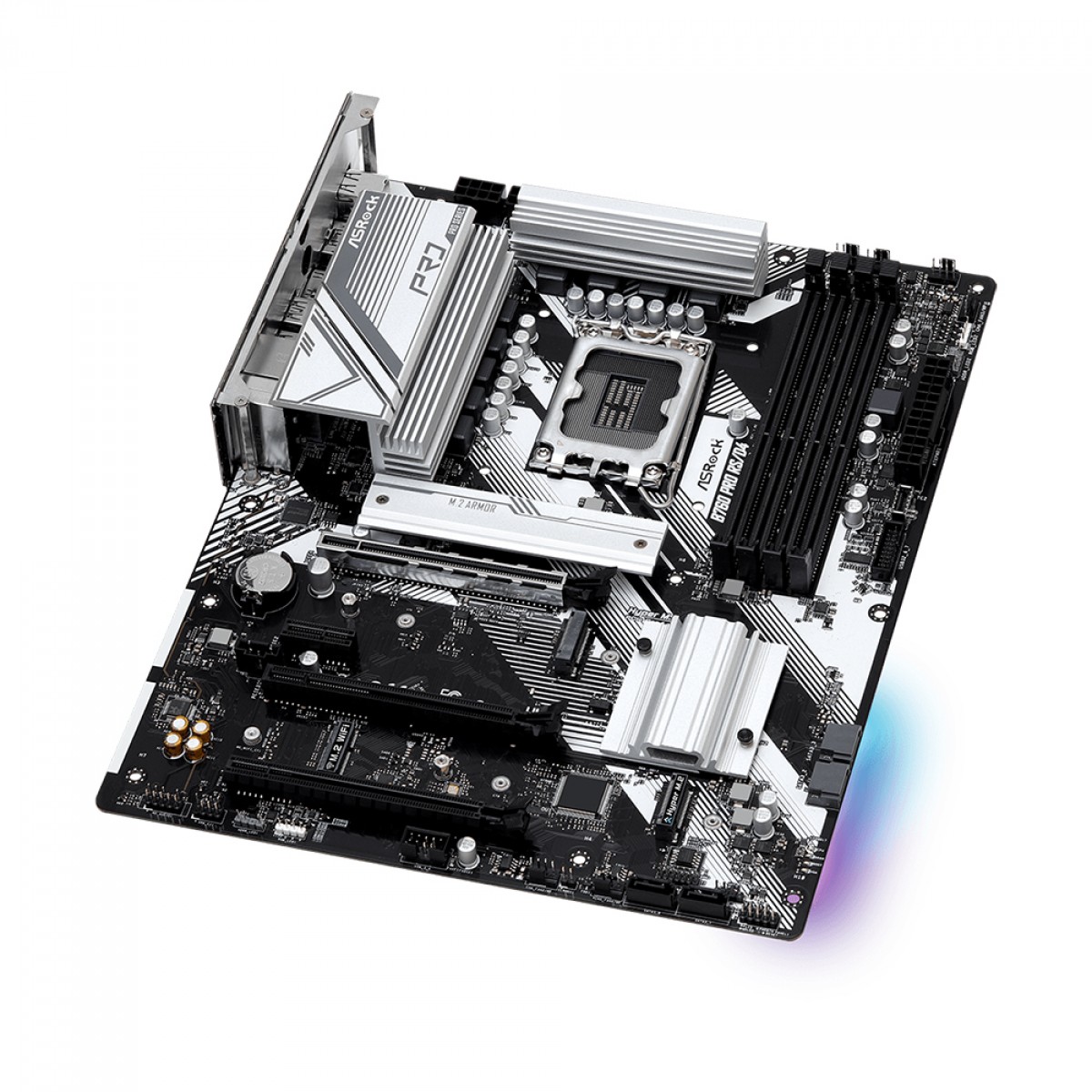 Placa Mãe ASRock B760 Pro RS/D4, Chipset B760, Intel LGA 1700, ATX, DDR4, 90-MXBL80-A0UAYZ