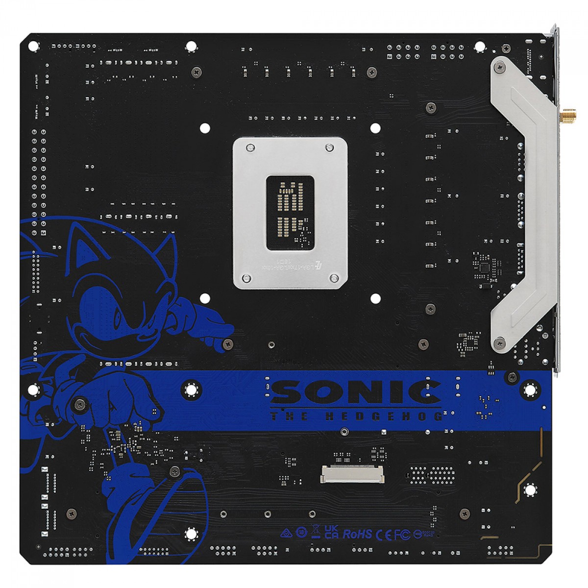 Placa Mãe ASRock B760M PG Sonic WIFI, Chipset B760, Intel LGA 1700, MATX, DDR5, 90-MXBKM0-A0UAYZ
