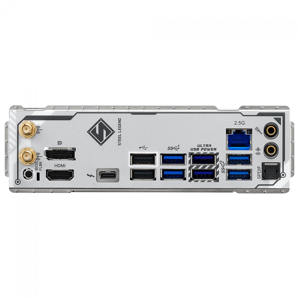 Placa Mãe ASRock B860M Steel Legend WiFi, Chipset B860, Intel LGA 1851, mATX, DDR5, Branco