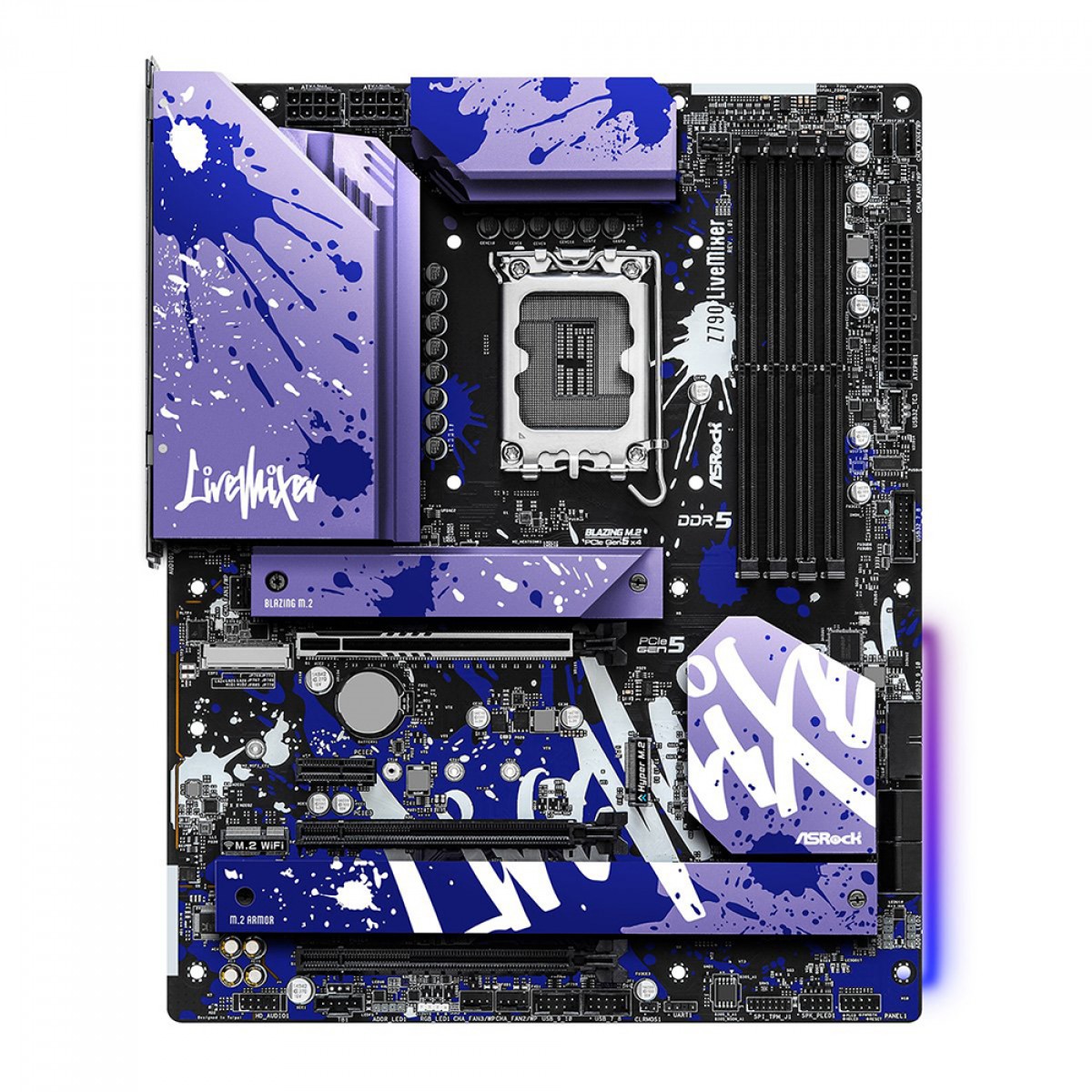 Placa Mãe ASRock Z790 LiveMixer, Chipset Z790, LGA 1700, ATX, DDR5, 90-MXBK10-A0UAYZ