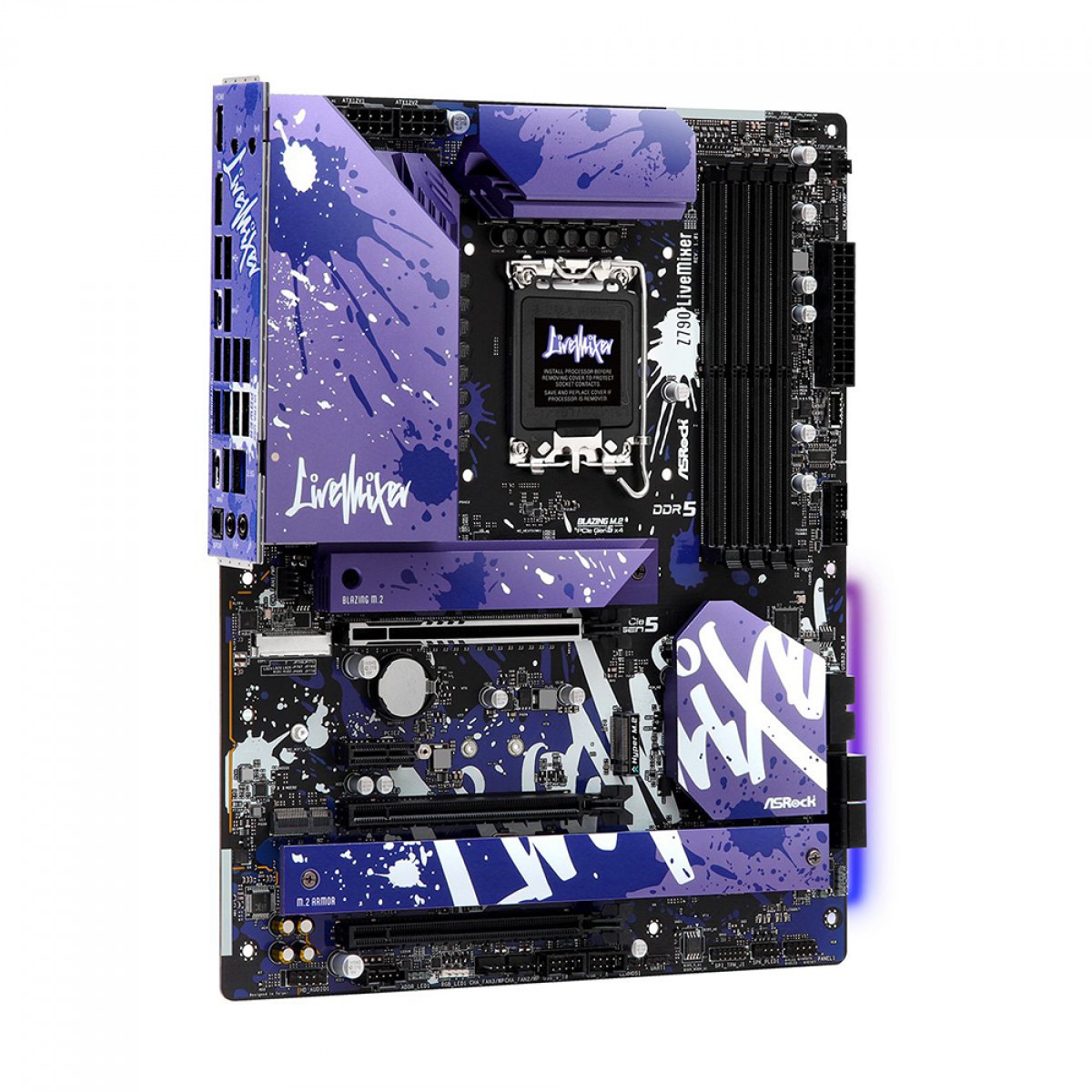 Placa Mãe ASRock Z790 LiveMixer, Chipset Z790, LGA 1700, ATX, DDR5, 90-MXBK10-A0UAYZ