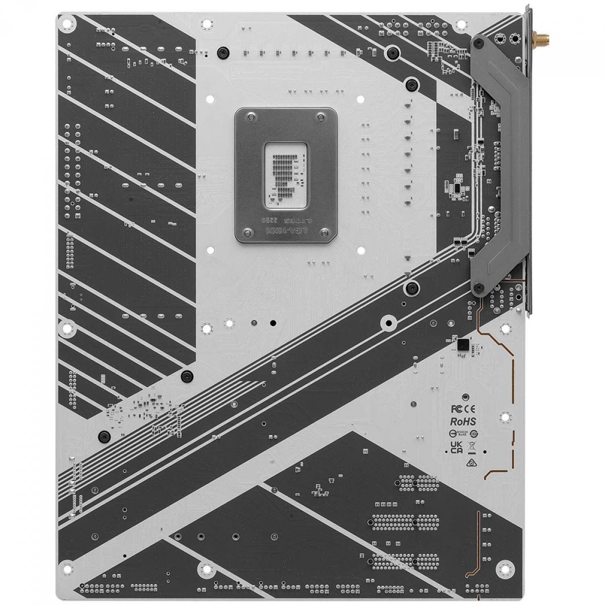 Placa Mãe ASRock Z890 Pro RS WIFI White, Chipset Z890, Intel LGA 1851, ATX, DDR5, Branco, 90-MXBQC0-A0UAYZ