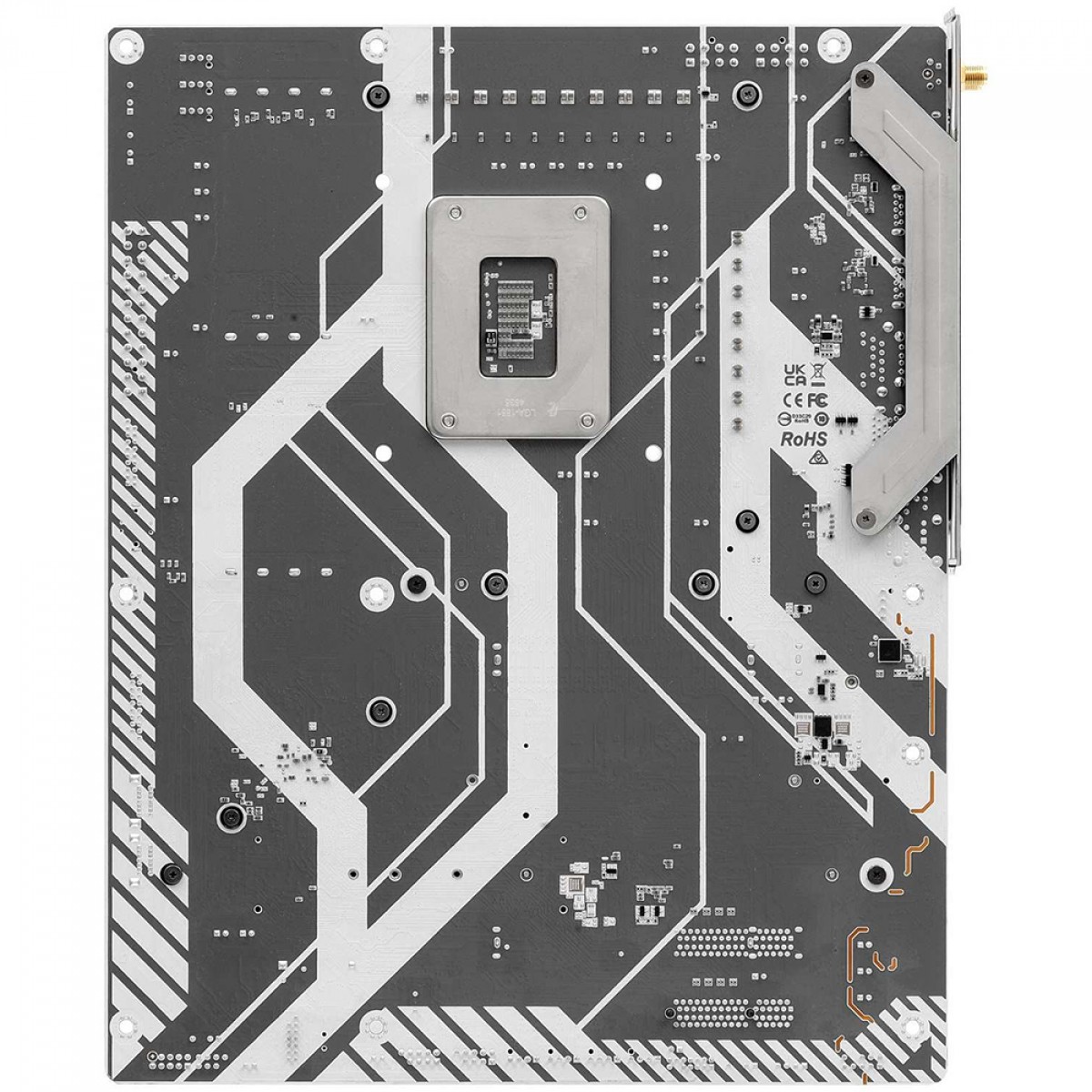 Placa Mãe ASRock Z890 Steel Legend WIFI, Chipset Z890, Intel LGA 1851, ATX, DDR5, Branco, 90-MXBPF0-A0UAYZ