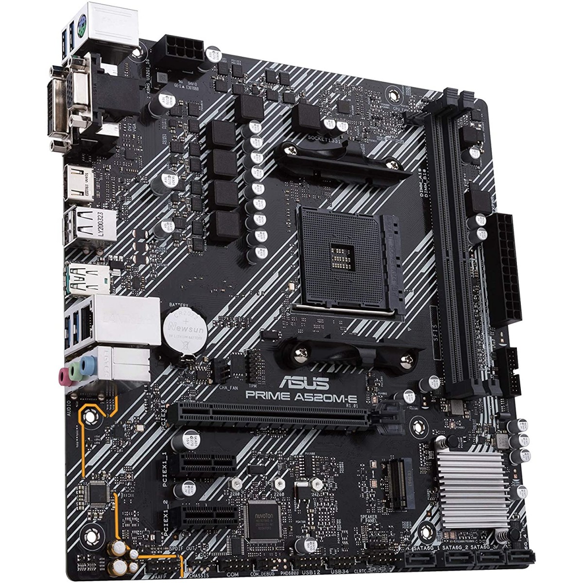Placa Mãe Asus Prime A520M-A, Chipset A520, AMD AM4, mATX, DDR4, 90MB14Z0-M0EAY0