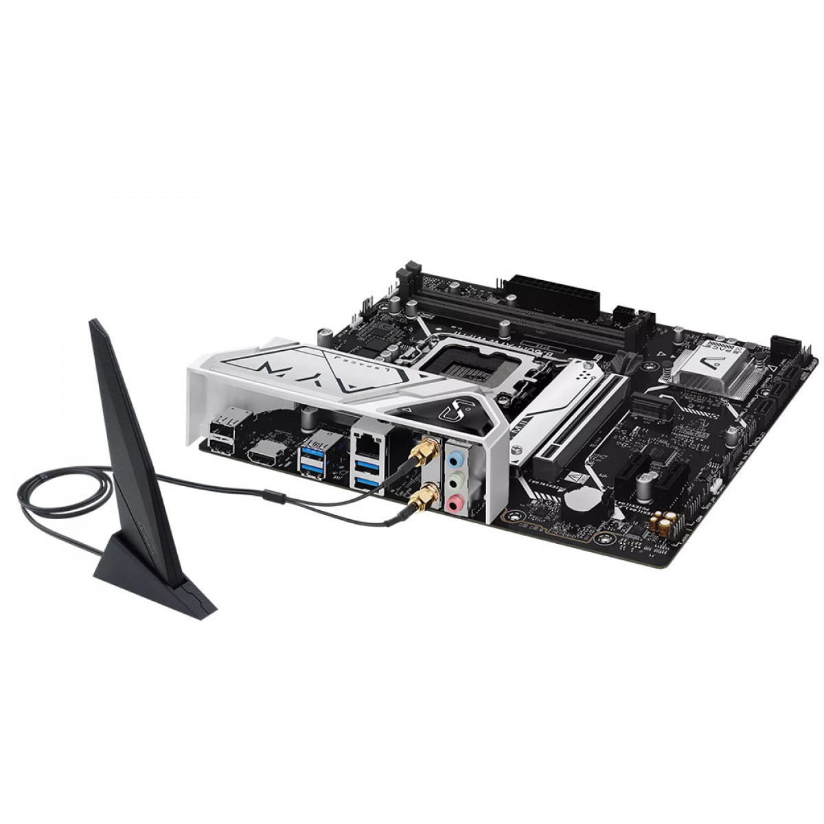 Placa Mãe Asus B760M-AYW WIFI II, Chipset B760, Intel LGA 1700, mATX, DDR5