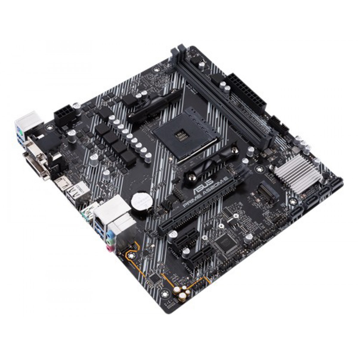 Placa Mãe Asus Prime A520M-E, Chipset A520, AMD AM4, mATX, DDR4, 90MB1510-C1BAY0