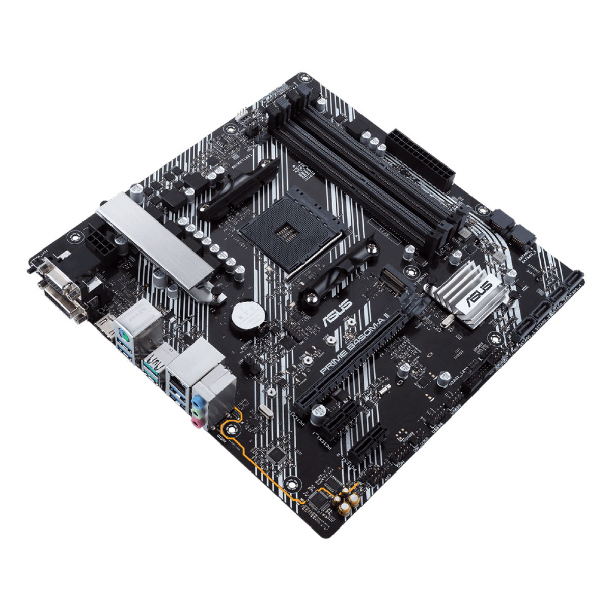 Placa Mãe Asus Prime B450M-A II, Chipset B450, AMD AM4, mATX, DDR4, 90MB15Z0-M0EAY0