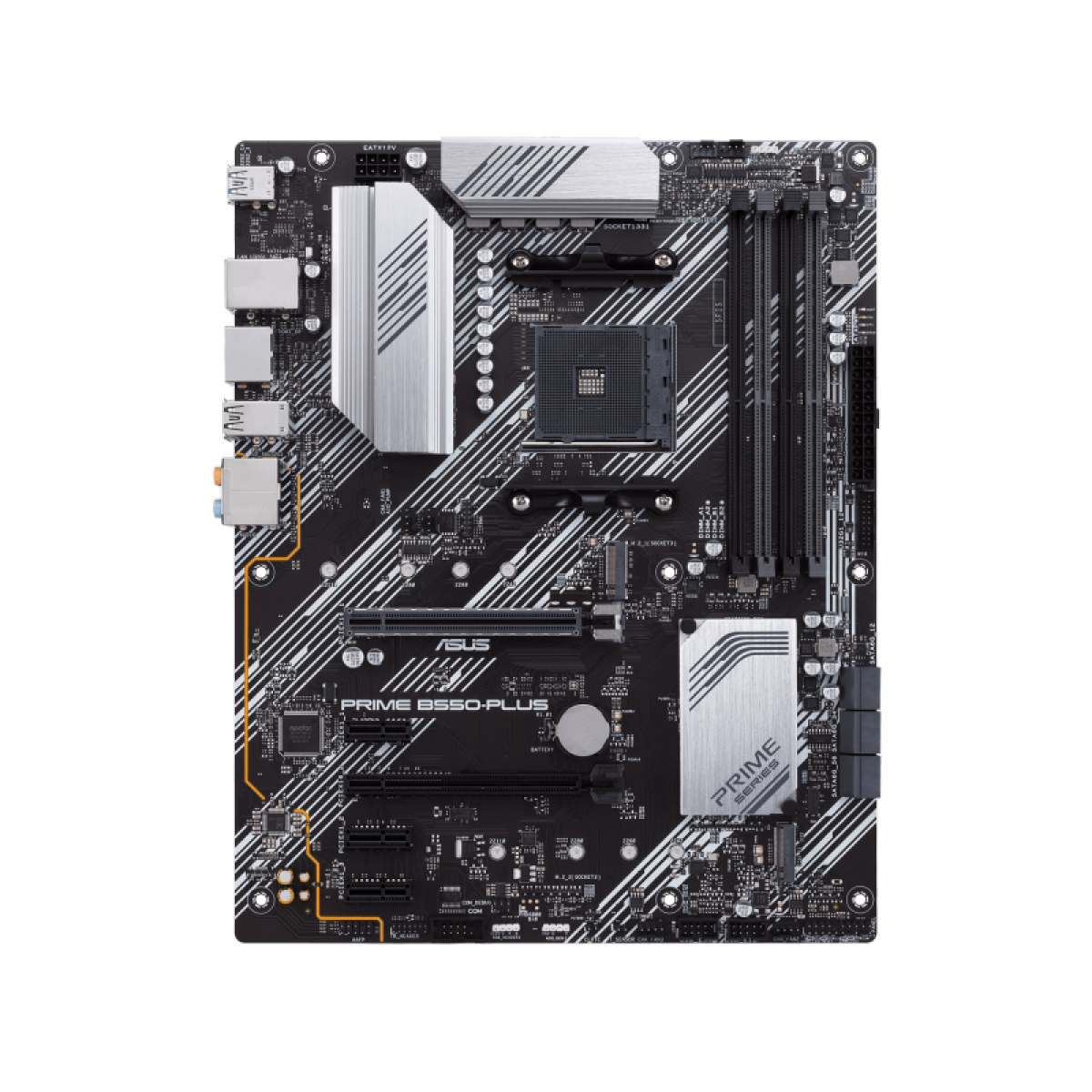 Placa Mãe Asus Prime B550-Plus, Chipset B550, AMD AM4, ATX, DDR4, 90MB14U0-M0EAY0