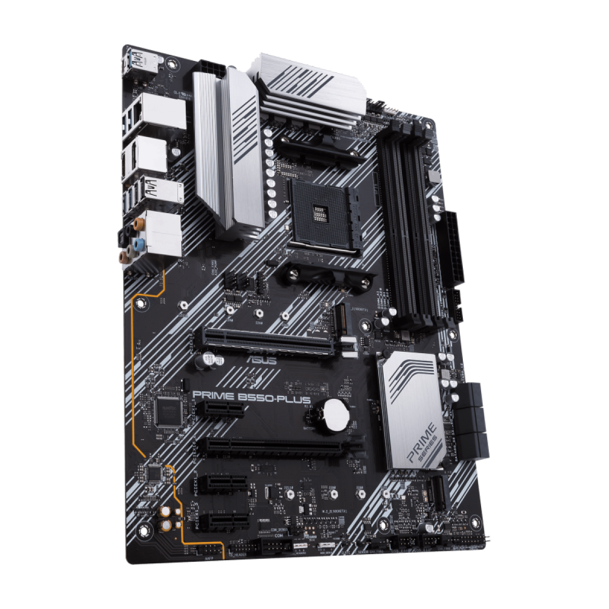 Placa Mãe Asus Prime B550-Plus, Chipset B550, AMD AM4, ATX, DDR4, 90MB14U0-M0EAY0