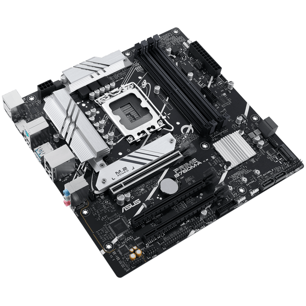 Placa Mãe Asus PRIME B760M-A, Chipset B760, Intel LGA 1700, mATX, DDR5, 90MB1EK0-M1EAY0