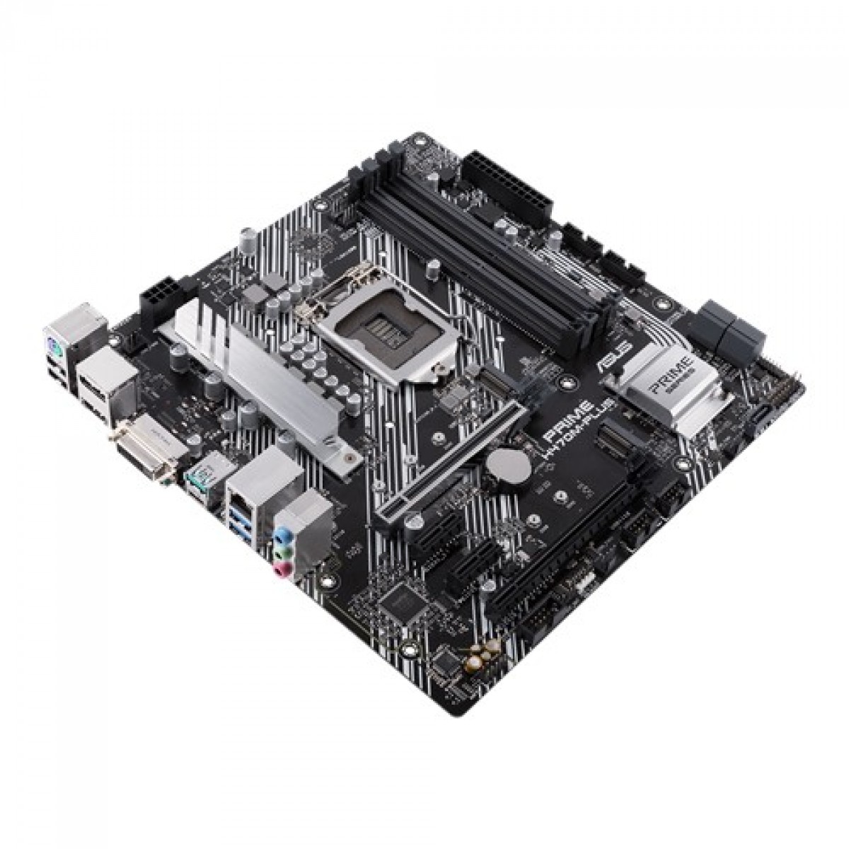 Placa Mãe Asus PRIME H470M-PLUS, Chipset H470, Intel LGA 1200, mATX, DDR4, 90MB1350-M0EAY0