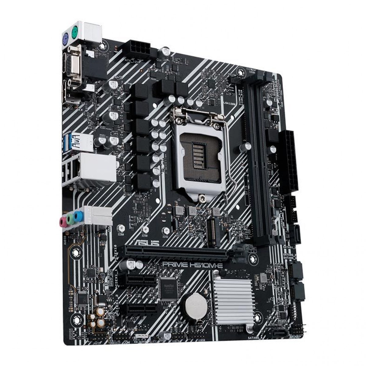 Placa Mãe ASUS PRIME H510M-E, Chipset H510, Intel LGA 1200, mATX, DDR4, 90MB17E0-C1BAY0