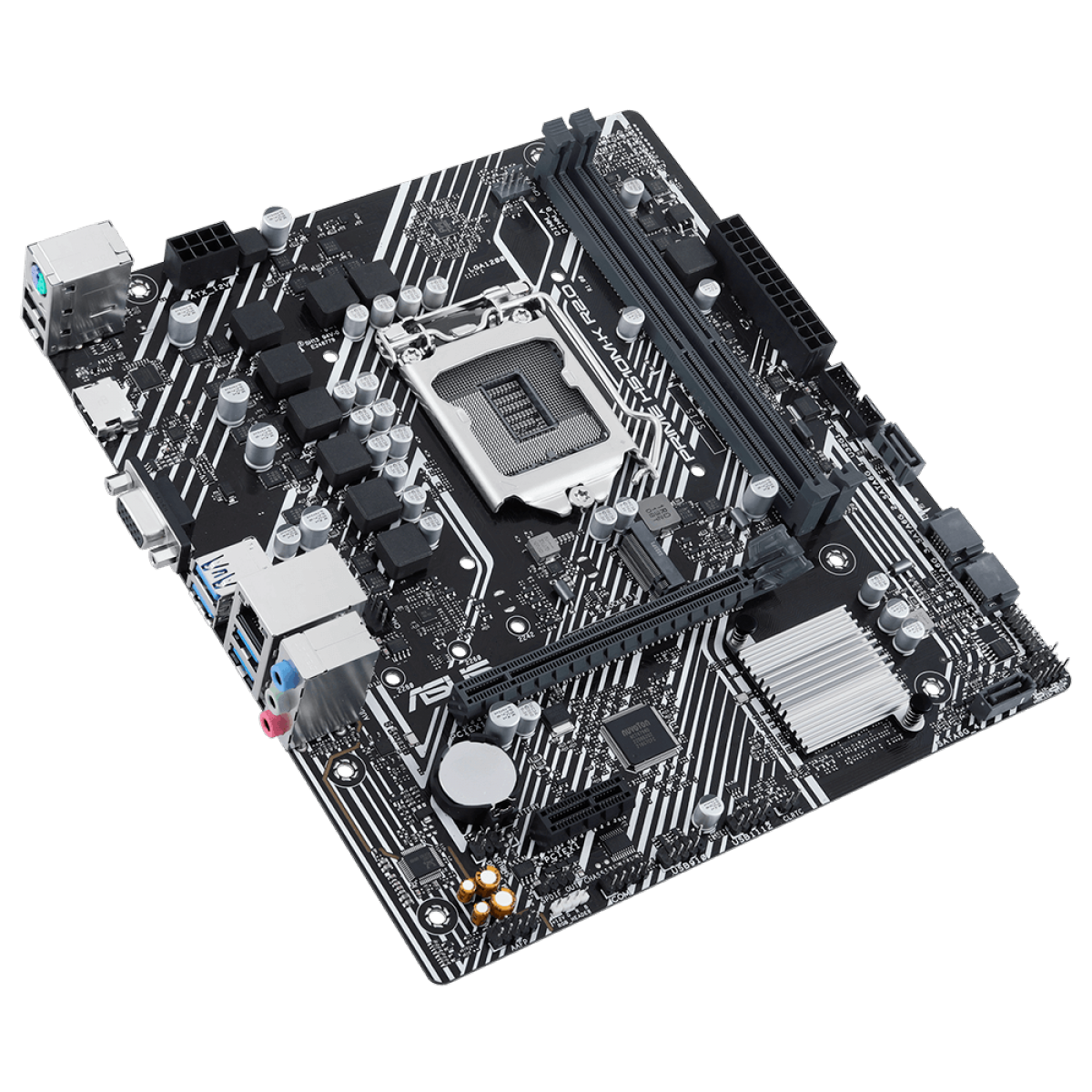 Placa Mãe ASUS PRIME H510M-K R2.0, Chipset H470, Intel LGA 1200, mATX, DDR4, 90MB1E80-M0EAY0