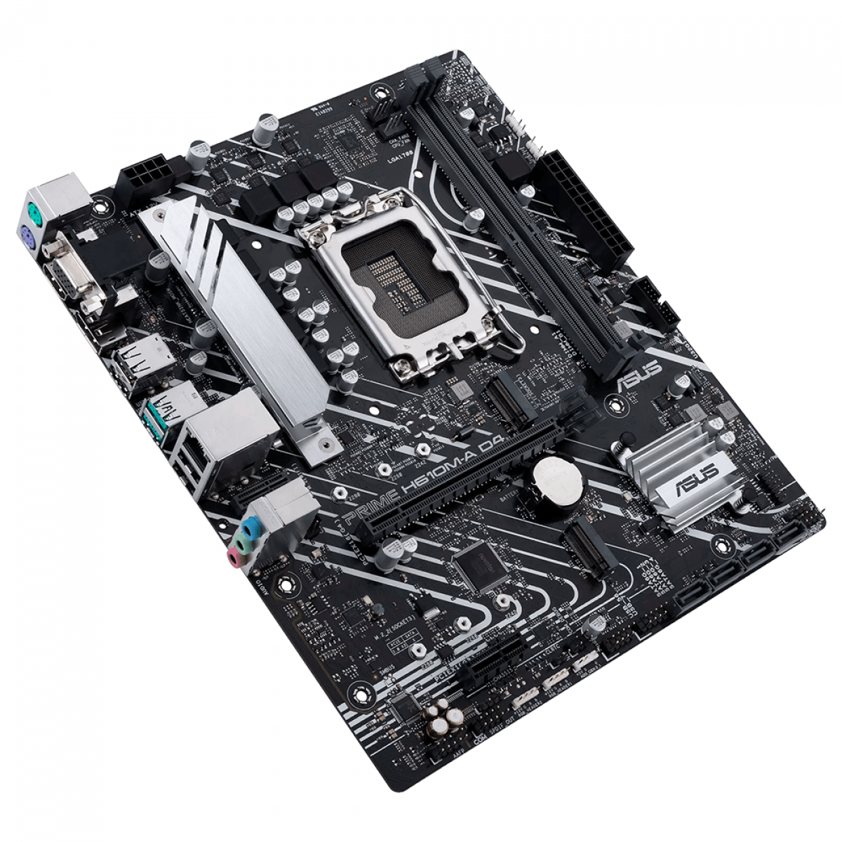 Placa Mãe Asus Prime H610M-A D4, Chipset H610, Intel LGA 1700, mATX, DDR4, 90MB19P0-M0EAY0