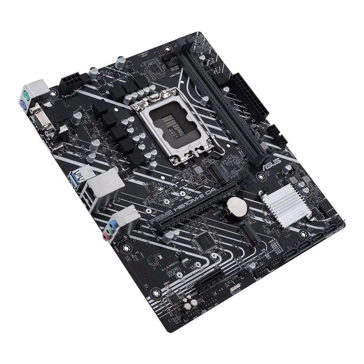 Placa Mãe Asus Prime H610M-E D4, Chipset H610, Intel LGA 1700, mATX, DDR4, 90MB19N0-C1BAY0