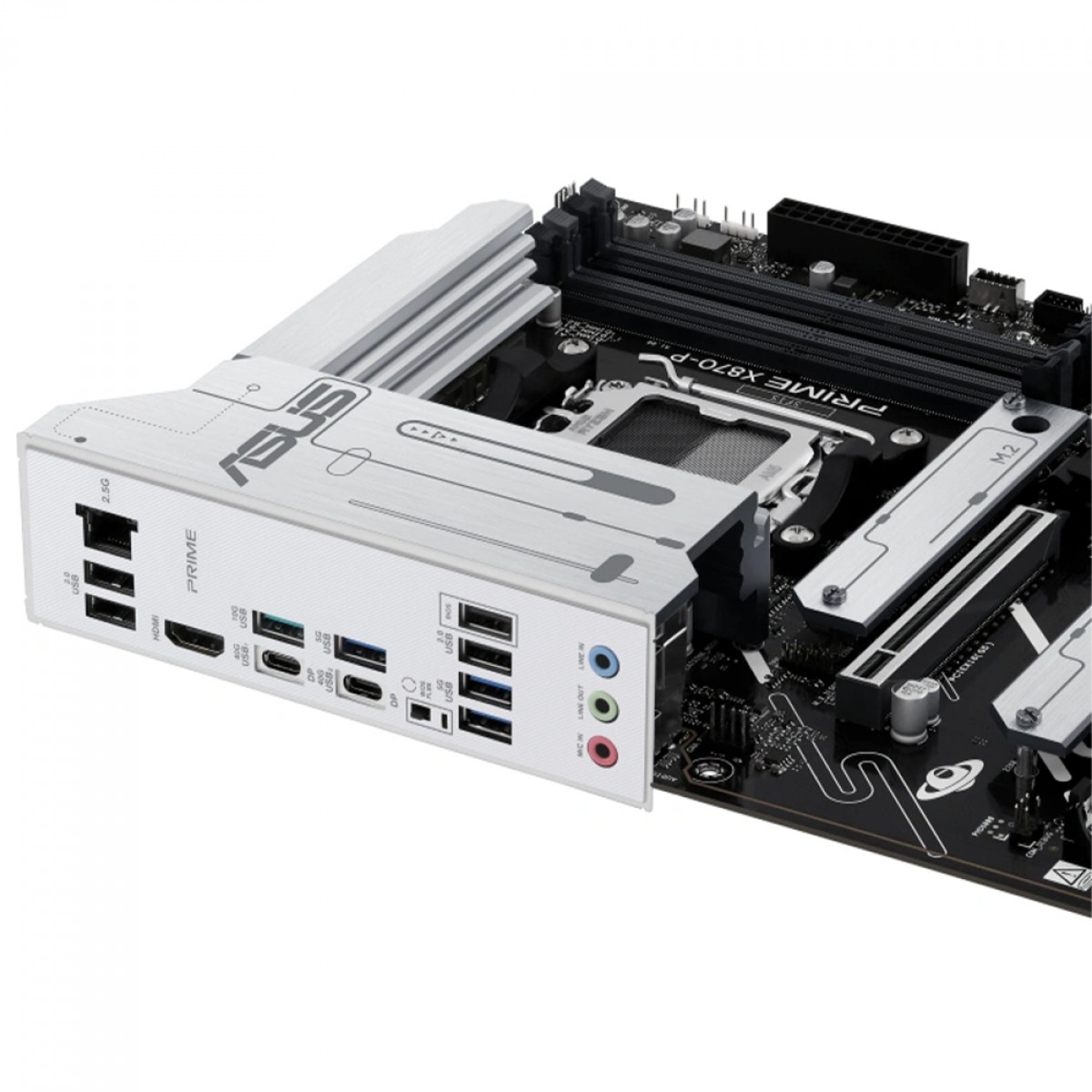 Placa Mãe Asus Prime X870-P, Chipset X870, AMD AM5, ATX, DDR5