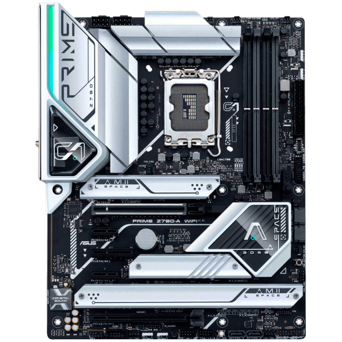 Placa Mãe Asus PRIME Z790-A WIFI, Chipset Z790, Intel LGA 1700, ATX, DDR5, 90MB1CS0-M1EAY0