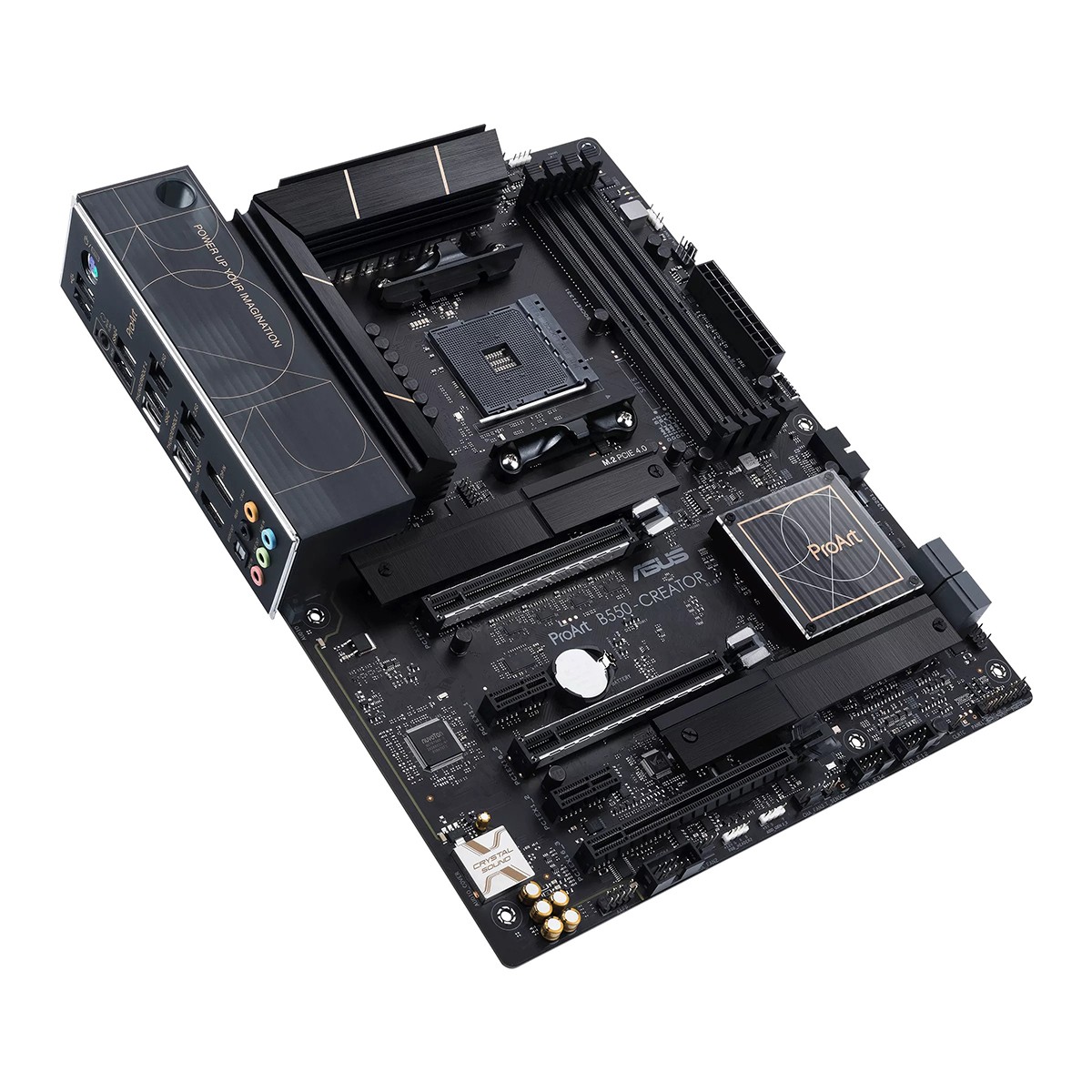 Placa Mãe Asus PRO ART B550-CREATOR, Chipset B550, AMD AM4, ATX, DDR4, 90MB17L0-M0EAY0
