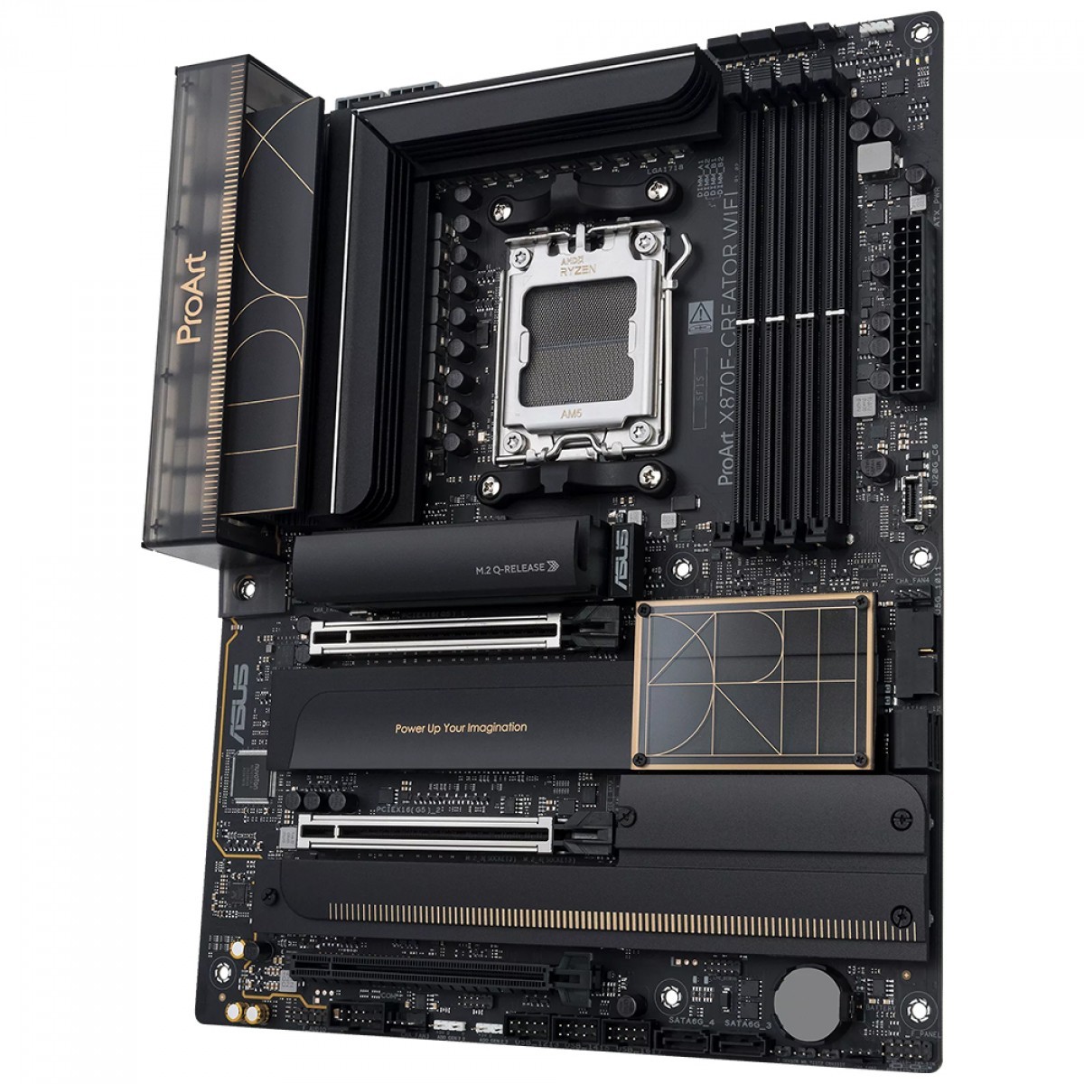 Placa Mãe Asus ProArt X870E-Creator WiFi, Chipset X870E, AMD AM5, ATX, DDR5, 90MB1IG0-M0EAY0