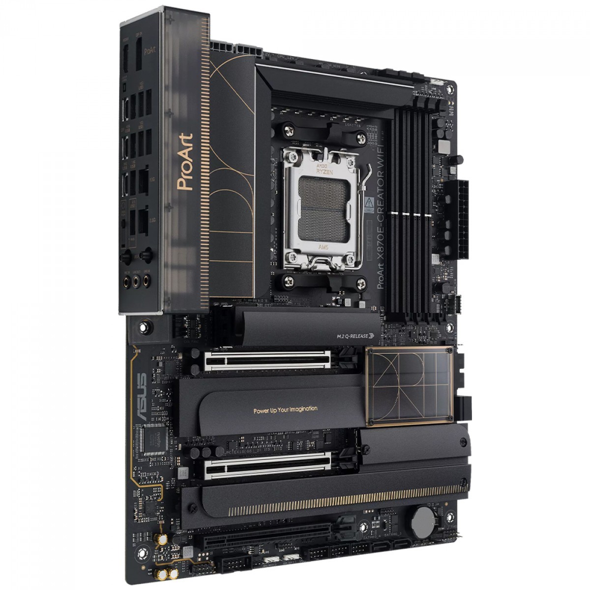 Placa Mãe Asus ProArt X870E-Creator WiFi, Chipset X870E, AMD AM5, ATX, DDR5, 90MB1IG0-M0EAY0