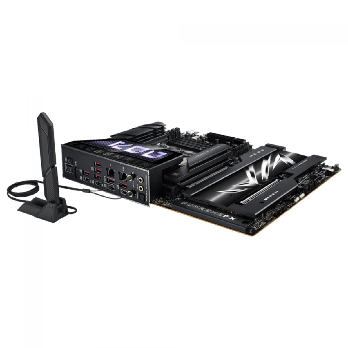 Placa Mãe Asus ROG Crosshair X870E Hero, Chipset X870E, AMD AM5, WiFi 7, ATX, DDR5