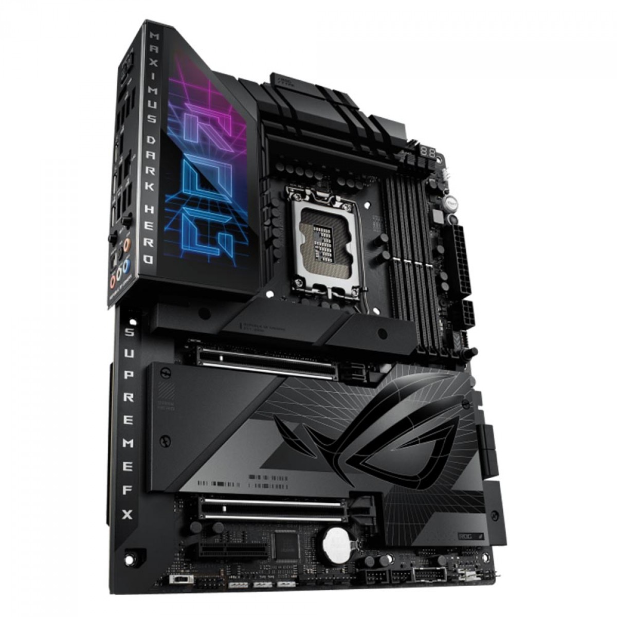 Placa Mãe Asus Rog Maximus Z790 Dark Hero, Chipset Z790, Wi-Fi, Intel LGA 1700, ATX, DDR5, 90MB1F90-M0EAY0