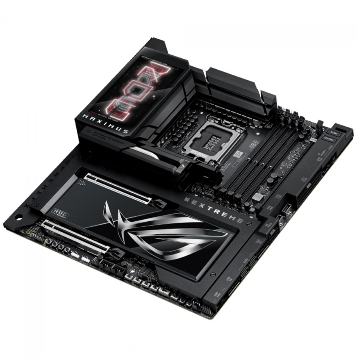 Placa Mãe Asus Rog Maximus Z890 Extreme, Chipset Z890, Intel LGA 1851, WiFi, EATX, DDR5