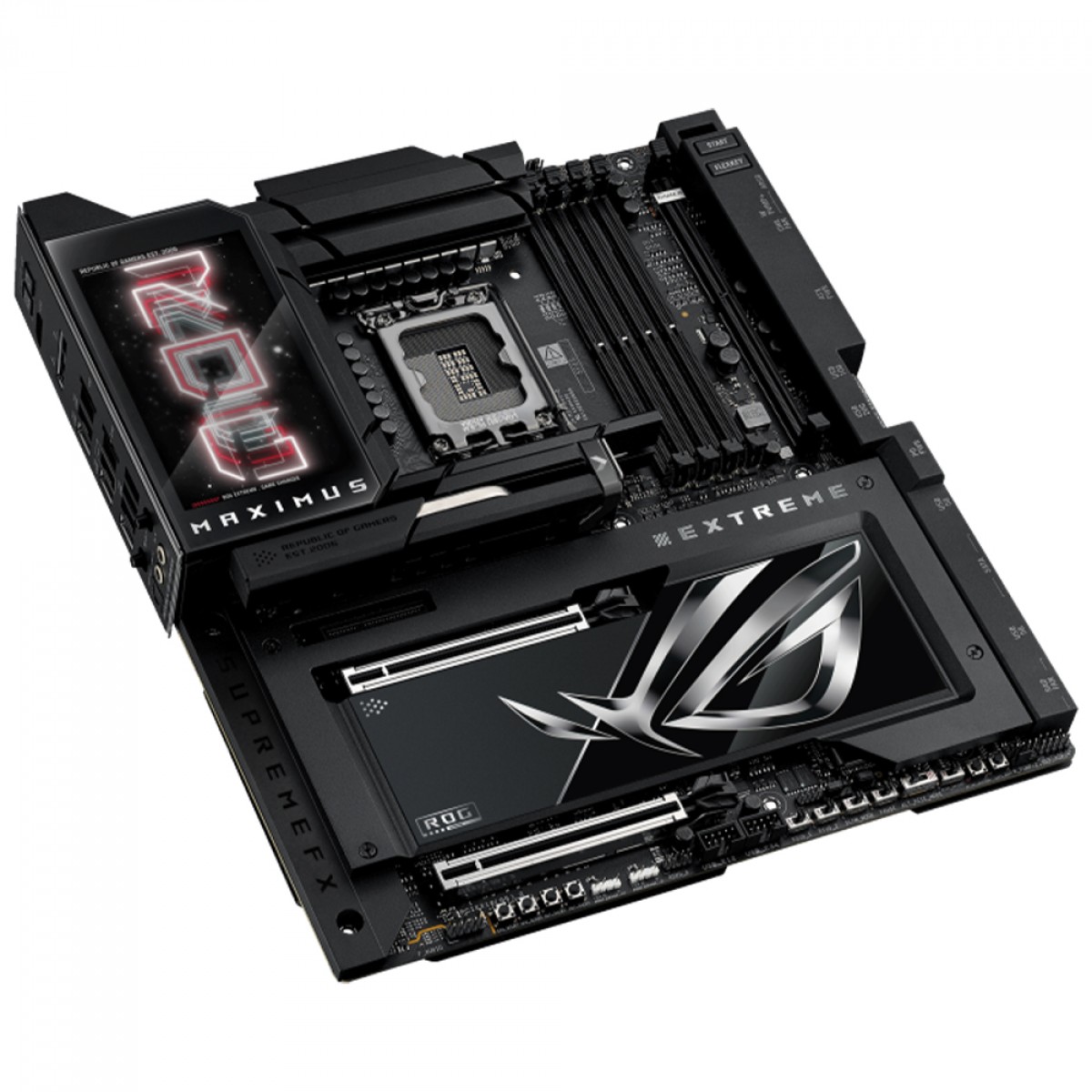 Placa Mãe Asus Rog Maximus Z890 Extreme, Chipset Z890, Intel LGA 1851, WiFi, EATX, DDR5
