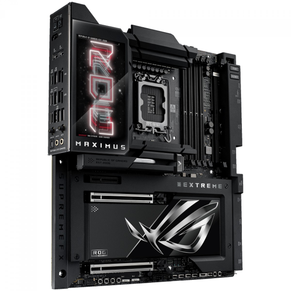 Placa Mãe Asus Rog Maximus Z890 Extreme, Chipset Z890, Intel LGA 1851, WiFi, EATX, DDR5