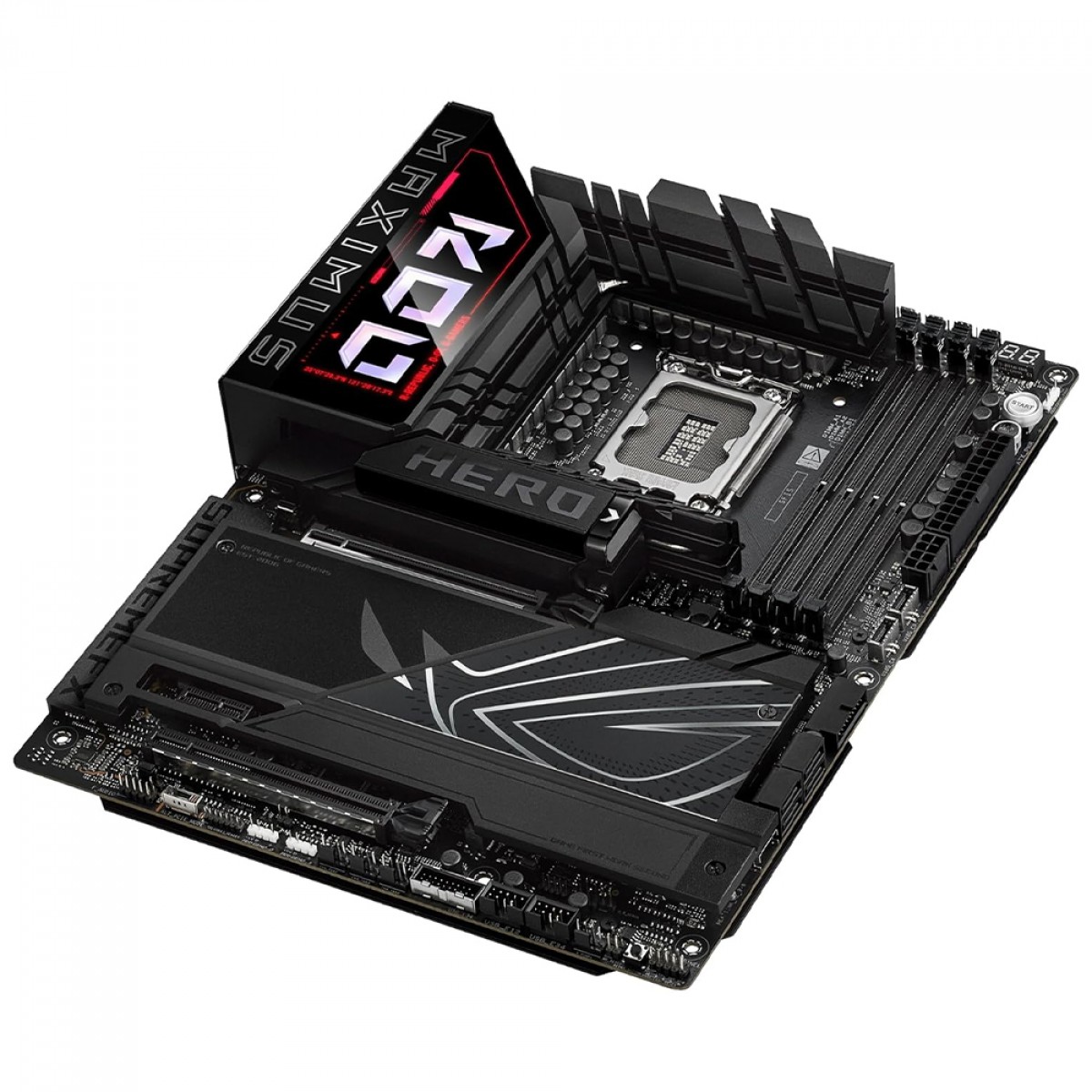 Placa Mãe Asus Rog Maximus Z890 Hero, Chipset Z890, Intel LGA 1851, ATX, DDR5