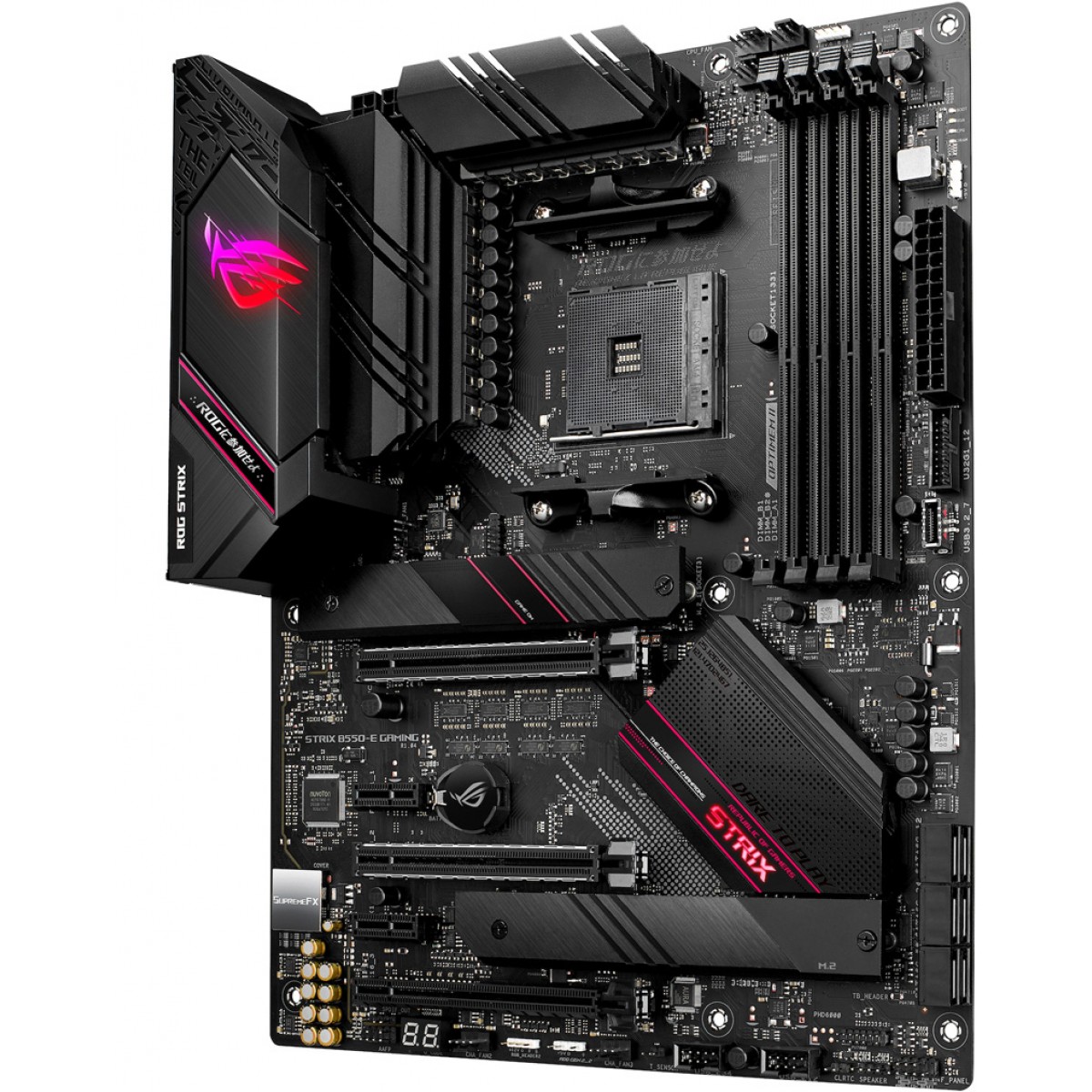 Placa Mãe Asus Rog Strix B550-E Gaming, Chipset B550, AMD AM4, ATX, DDR4, 90MB1470-M0EAY0