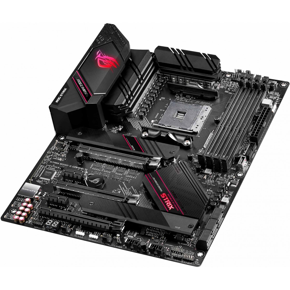 Placa Mãe Asus Rog Strix B550-E Gaming, Chipset B550, AMD AM4, ATX, DDR4, 90MB1470-M0EAY0