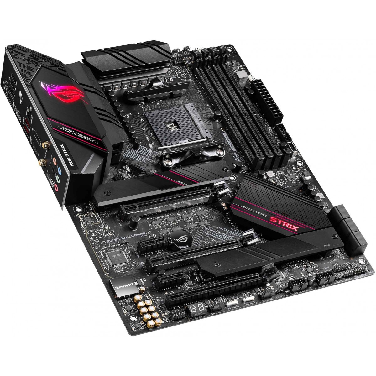 Placa Mãe Asus Rog Strix B550-E Gaming, Chipset B550, AMD AM4, ATX, DDR4, 90MB1470-M0EAY0