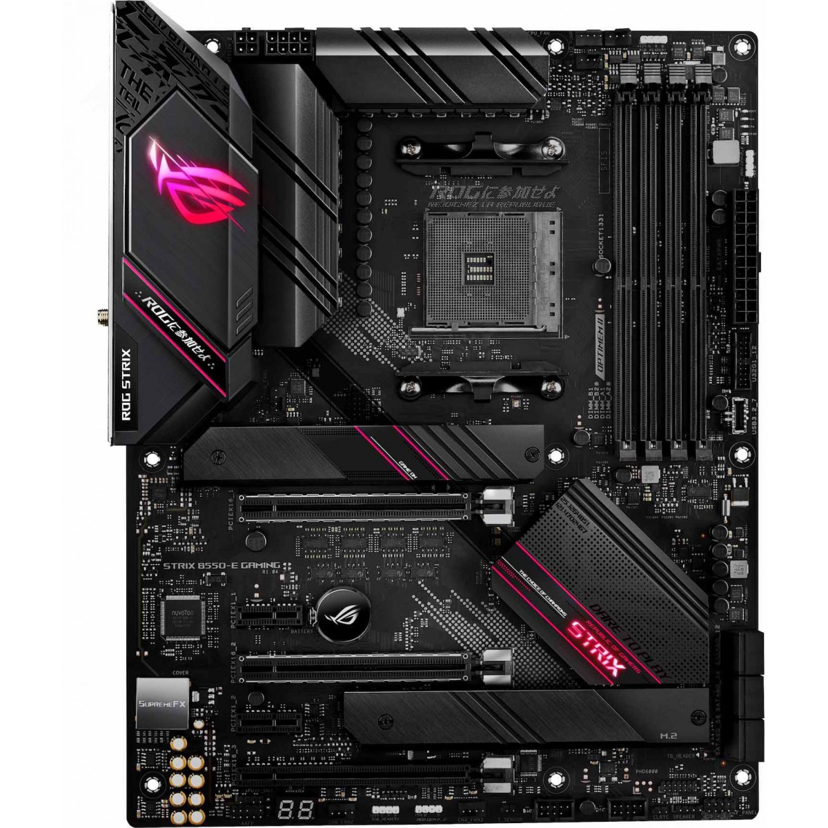 Placa Mãe Asus Rog Strix B550-E Gaming, Chipset B550, AMD AM4, ATX, DDR4, 90MB1470-M0EAY0