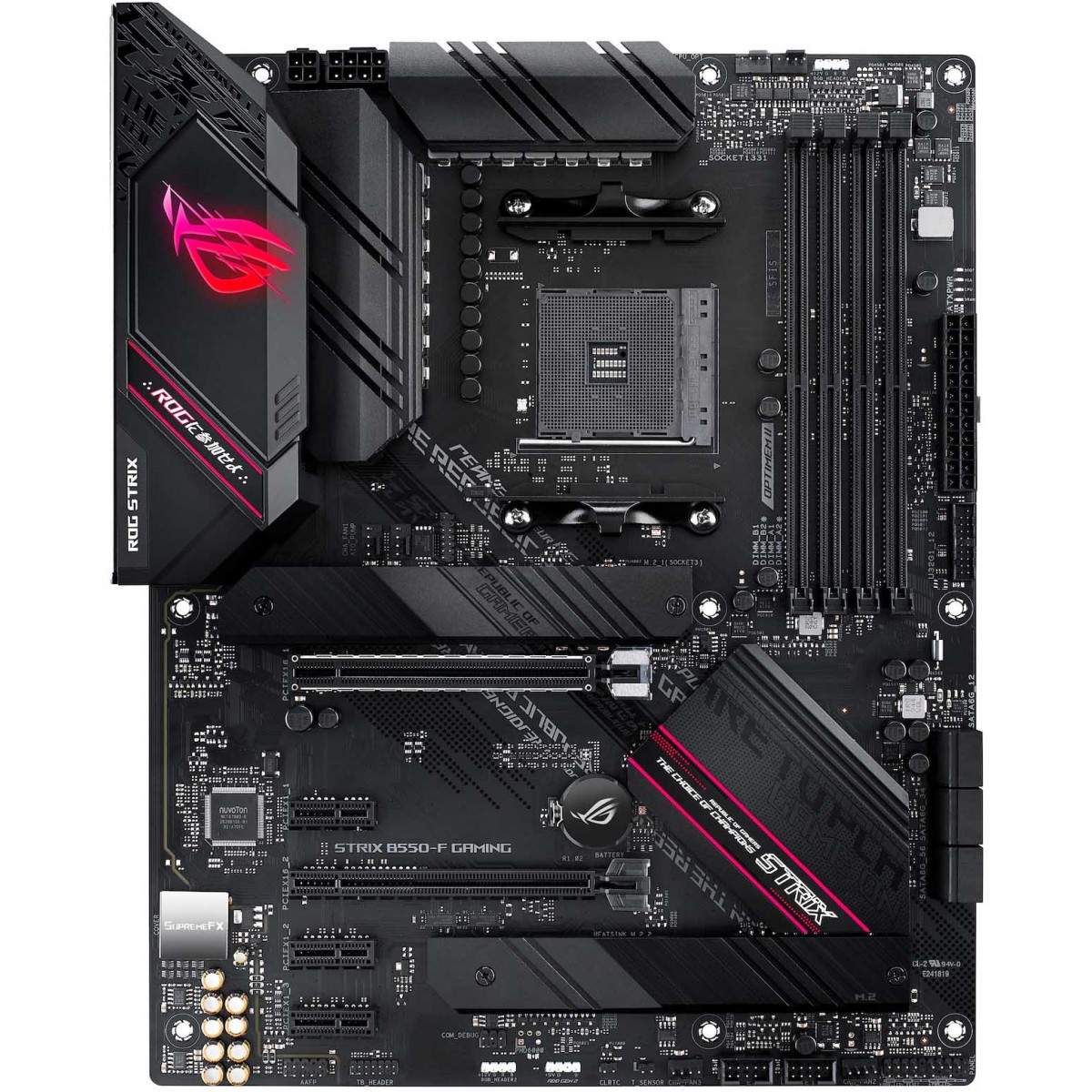 Placa Mãe Asus Rog Strix B550-F Gaming, Chipset B550, AMD AM4, ATX, DDR4, 90MB14S0-M0EAY0