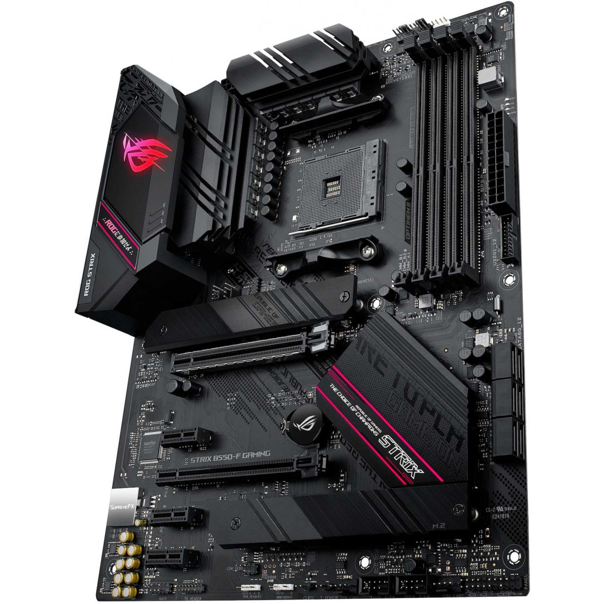 Placa Mãe Asus Rog Strix B550-F Gaming, Chipset B550, AMD AM4, ATX, DDR4, 90MB14S0-M0EAY0