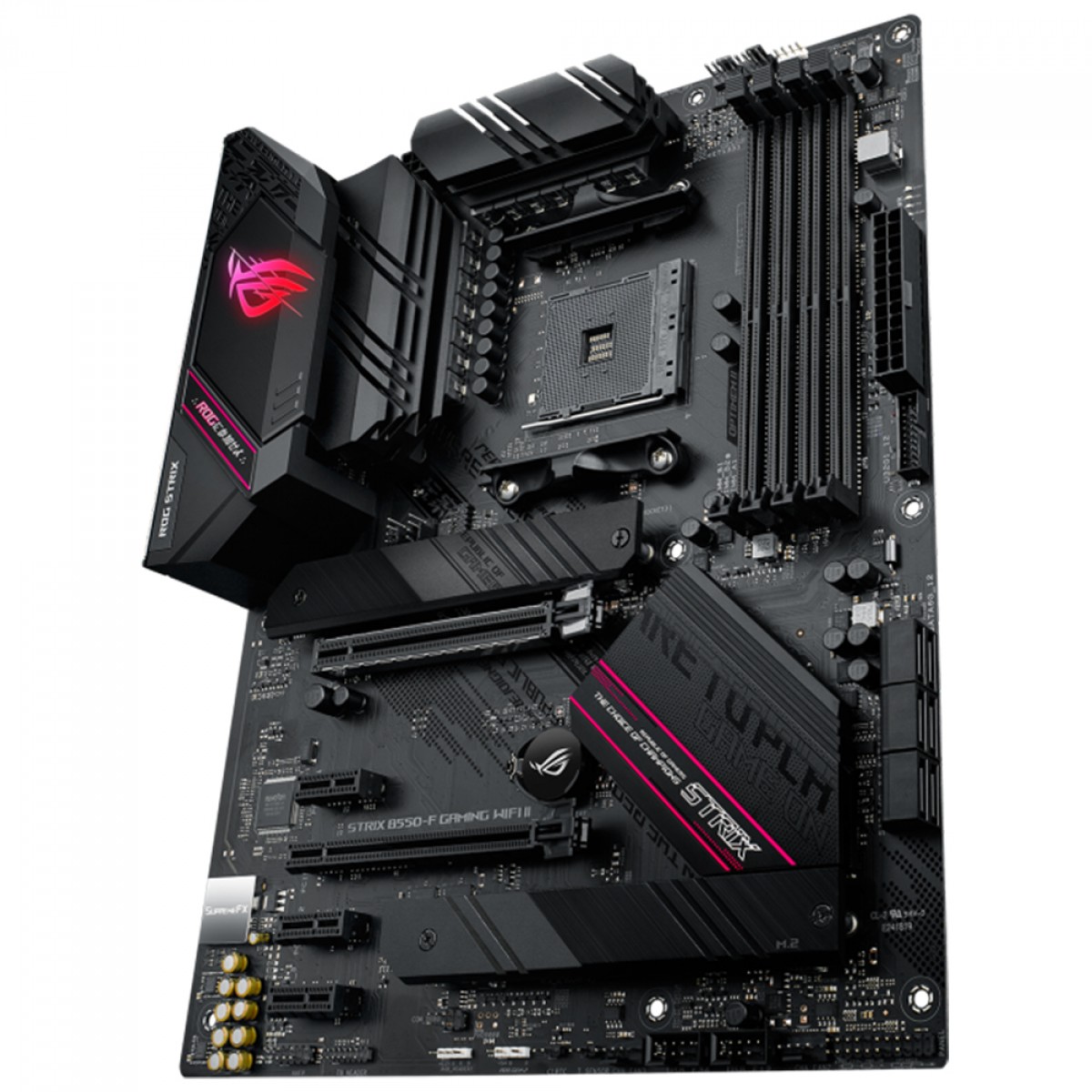 Placa Mãe Asus Rog Strix B550-F Gaming WI-FI II, Chipset B550, AMD AM4, ATX, DDR4, 90MB19V0-M0EAY0                                