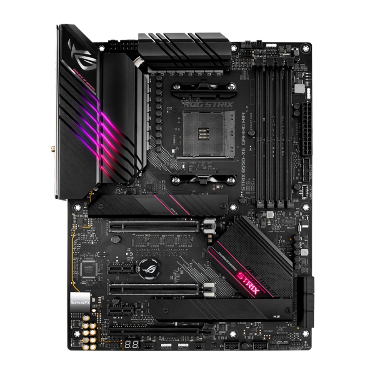 Placa Mãe Asus ROG Strix B550-XE Gaming WiFi, Chipset B550, AMD AM4, ATX, DDR4, 90MB17B0-M0EAY0