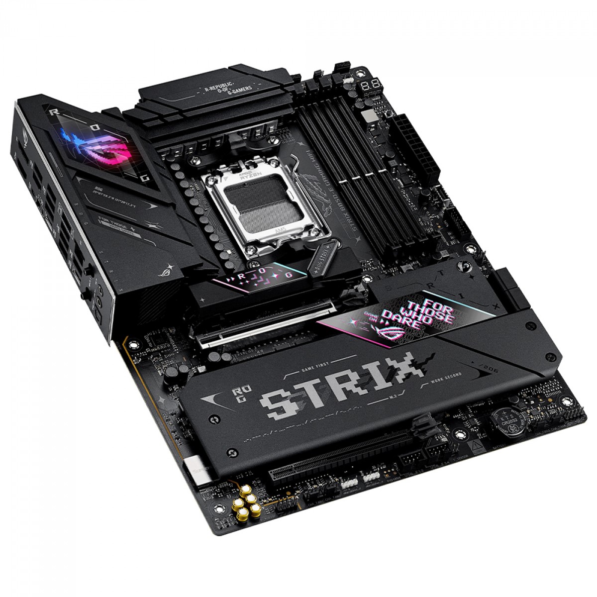Placa Mãe Asus ROG Strix B850-E Gaming WiFi, Chipset B850, AMD AM5, ATX, DDR5, 90MB1J60-M0EAY0