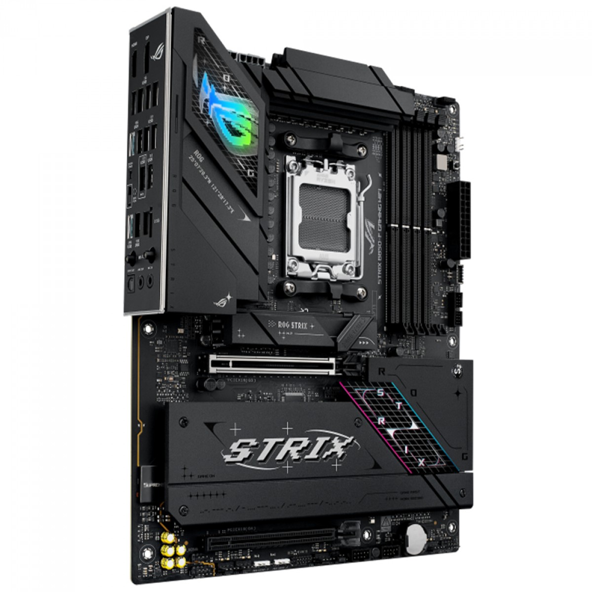 Placa Mãe Asus ROG Strix B850-F Gaming WiFi, Chipset B850, AMD AM5, ATX, DDR5, 90MB1J70-M0EAY0