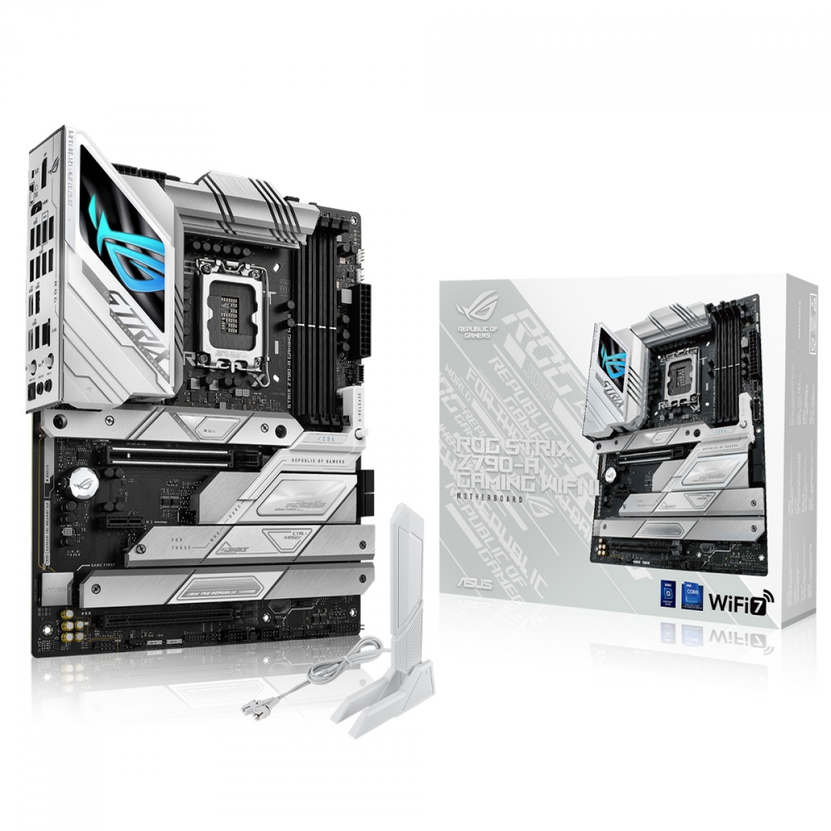 Placa Mãe Asus Rog Strix Z790-A Gaming WiFi II, Intel LGA 1700, ATX, DDR5, 90MB1FN0-M0EAY0