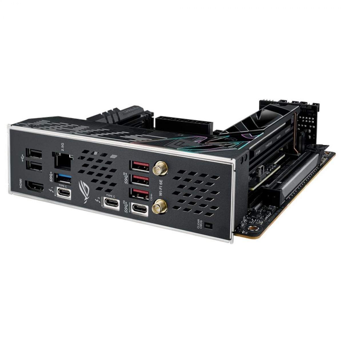 Placa Mãe Asus Rog Strix Z790-I Gaming WIFI, Chipset Z790, Intel LGA 1700, mITX, DDR5, 90MB1CM0-M0EAY0