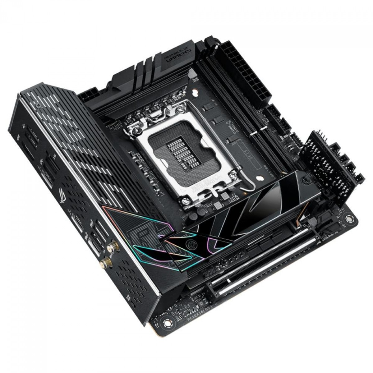Placa Mãe Asus Rog Strix Z790-I Gaming WIFI, Chipset Z790, Intel LGA 1700, mITX, DDR5, 90MB1CM0-M0EAY0