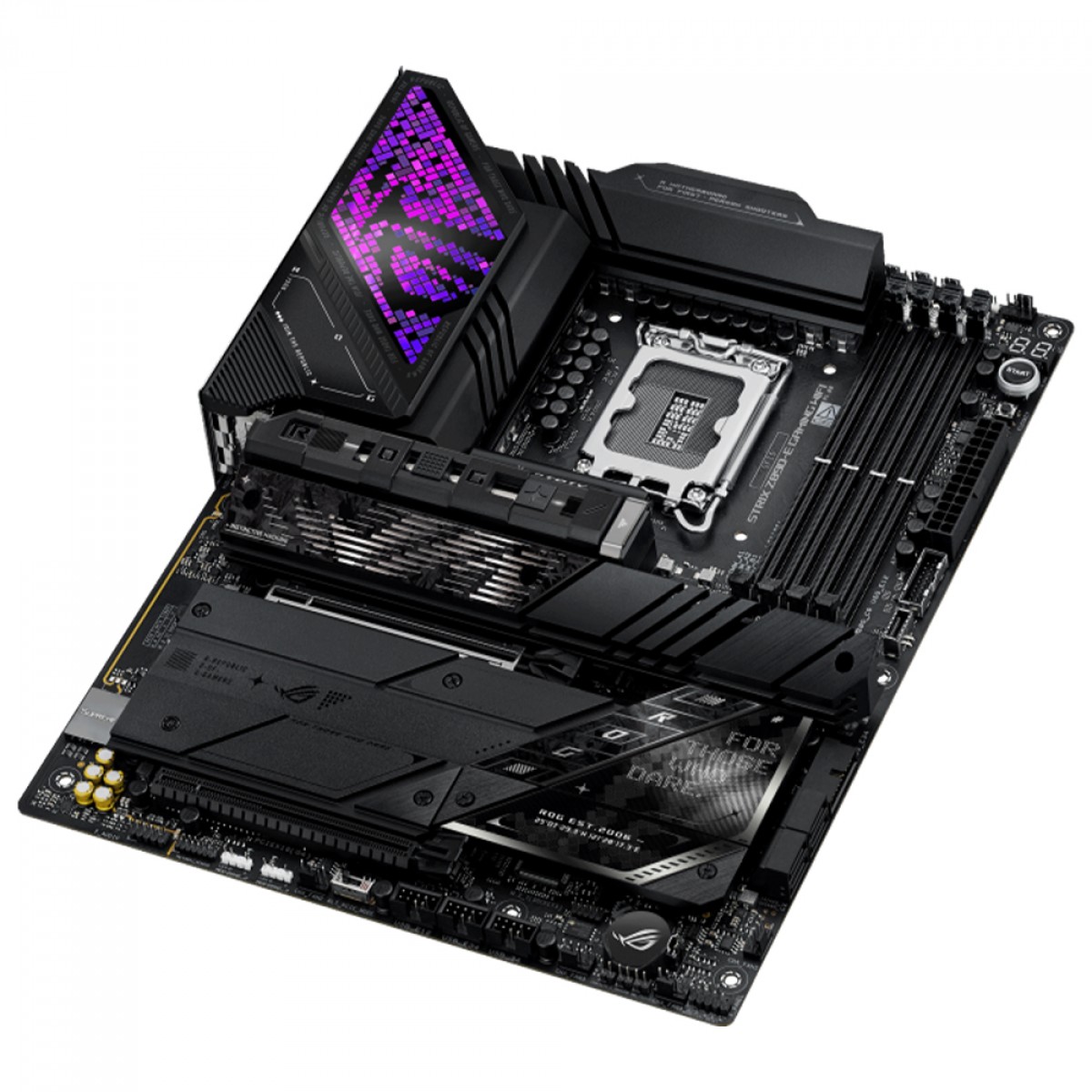 Placa Mãe Asus Rog Strix Z890-E Gaming WiFi, Chipset Z890, Intel LGA 1851, ATX, DDR5