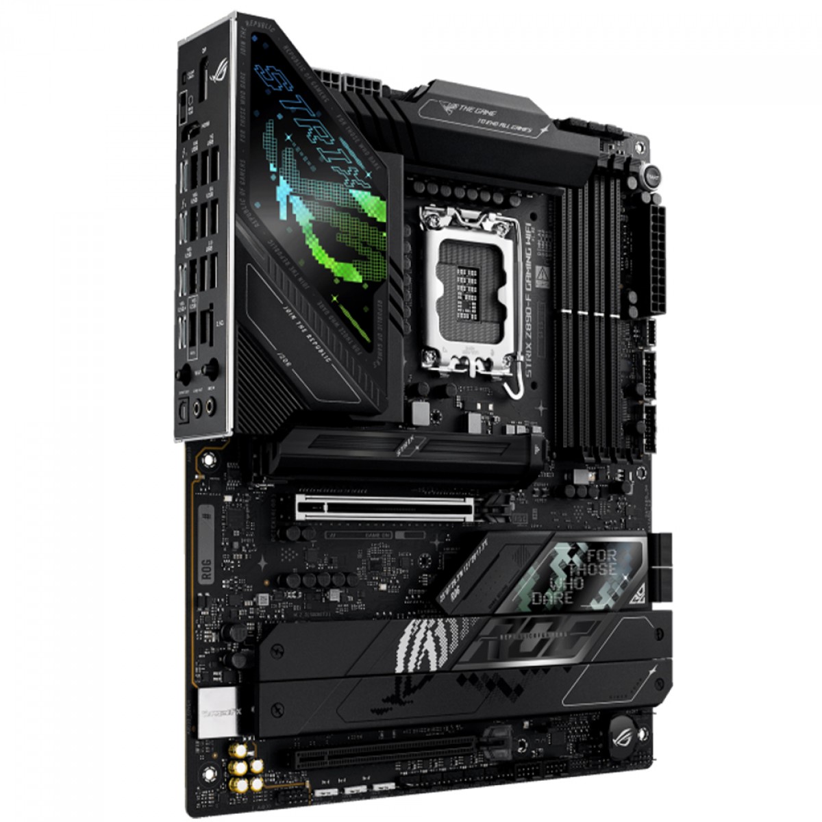 Placa Mãe Asus Rog Strix Z890-F Gaming WiFi, Chipset Z890, Intel LGA 1851, ATX, DDR5