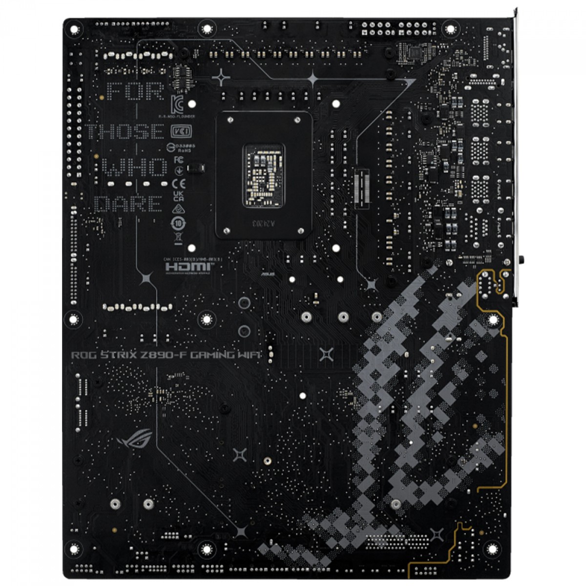 Placa Mãe Asus Rog Strix Z890-F Gaming WiFi, Chipset Z890, Intel LGA 1851, ATX, DDR5