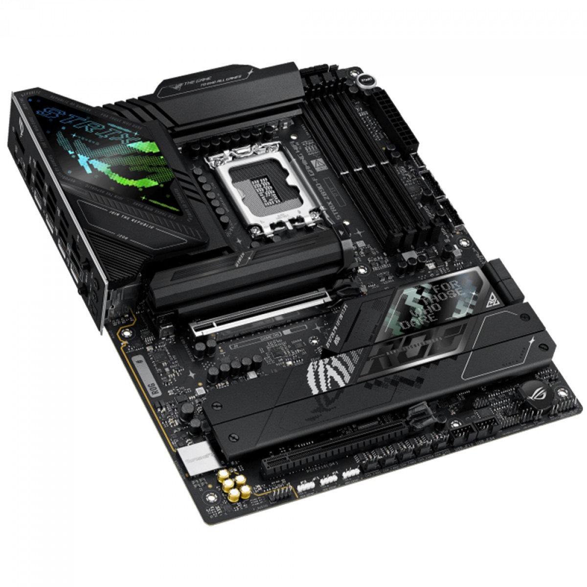 Placa Mãe Asus Rog Strix Z890-F Gaming WiFi, Chipset Z890, Intel LGA 1851, ATX, DDR5