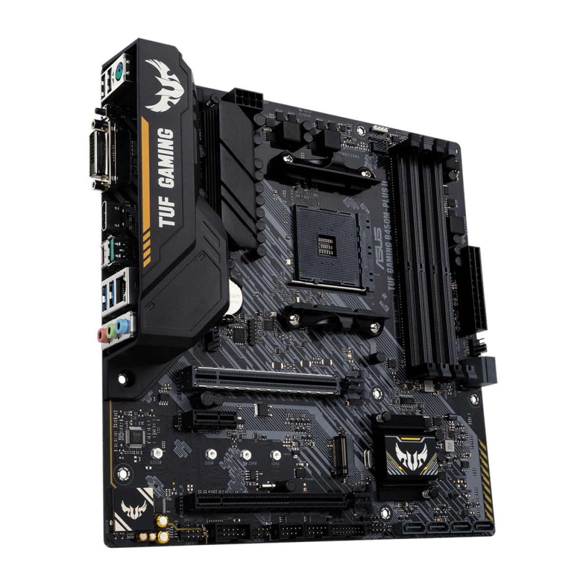Placa Mãe Asus TUF GAMING B450M-PLUS II, Chipset B450, AMD AM4, mATX, DDR4, 90MB1620-M0EAY0