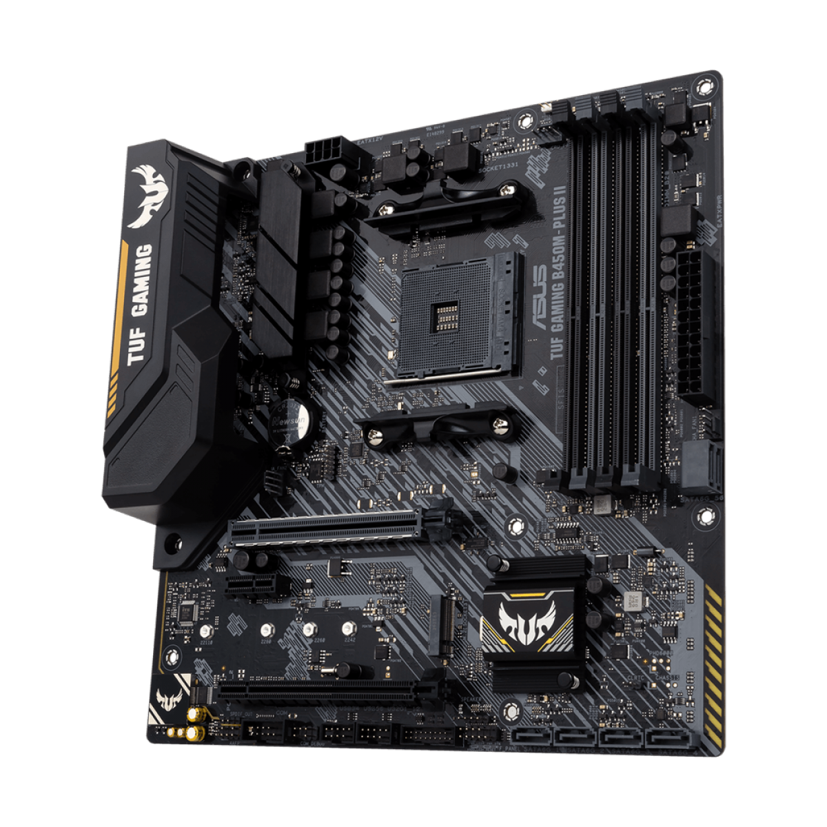 Placa Mãe Asus TUF GAMING B450M-PLUS II, Chipset B450, AMD AM4, mATX, DDR4, 90MB1620-M0EAY0