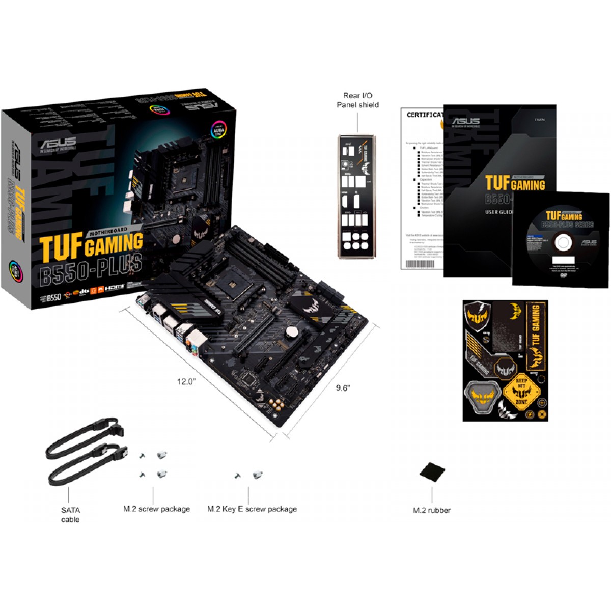 Placa Mãe Asus TUF Gaming B550-Plus, Chipset B550, AMD AM4, ATX, DDR4